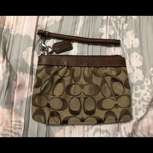 Coach wristlet